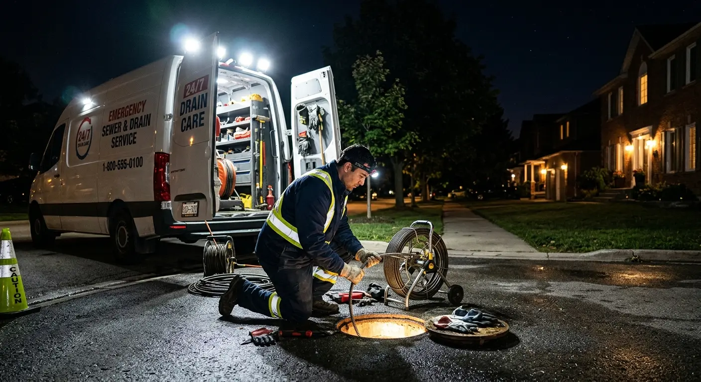Sewer Cleanout in Farmington Hills, MI